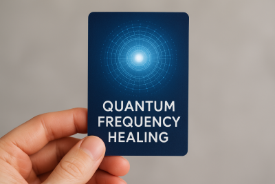 Quantum Frequency Healing Card for Personal Growth